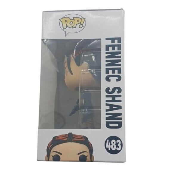 Funko Pop Fennec Shand Figurine Star Wars #483 Mandalorian Bobble Head - Picture 5 of 5